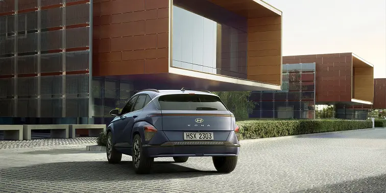 Vehículo Hyundai Kona Gasolina 2.0 Litros de atrás