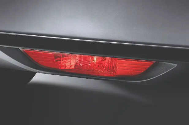 Imagen de la optica trasera del Grand i10 Sedan
