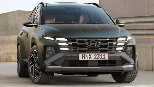 Vehículo Hyundai Tucson 2.0 FL de frente