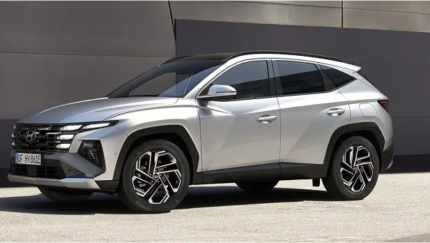Vehículo Hyundai Tucson 2.0 FL estacionado 