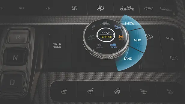 Imagen del controlador de los 4 modos de traduccion de la Palisade