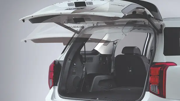Imagen de Cajuela con apertura inteligente del Palisade de Hyundai