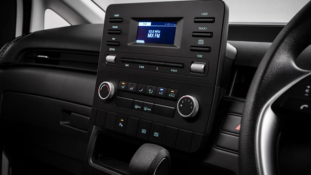 Imagen mostrando el Radio Sencillo AUX/USB 